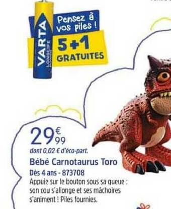 Bébé Carnotaurus Toro