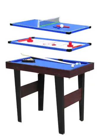 Carrefour Market Table de jeux 3 en 1 offre