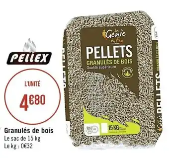 Granulés de bois