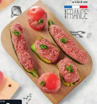 Match Produit élaboré légumes farcis tomate, poivron ou courgette offre
