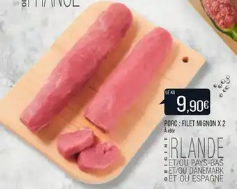 Match Porc : filet mignon X 2 offre