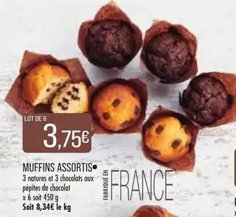 Muffins assortis