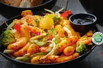 Match Wok de crevettes offre