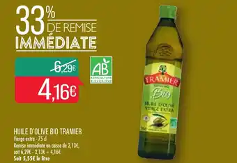 Huile d'olive bio tramier