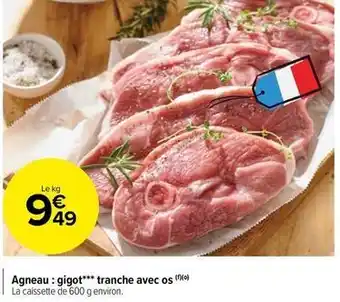 Carrefour Market Agneau: gigot offre