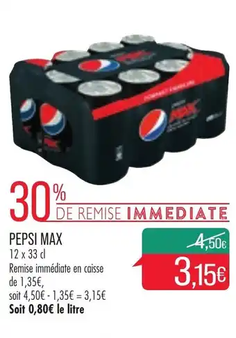 Match Pepsi max offre