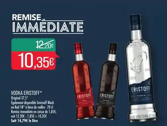Match Vodka eristoff offre