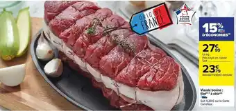 Carrefour Viande bovine : filet à rôtir offre