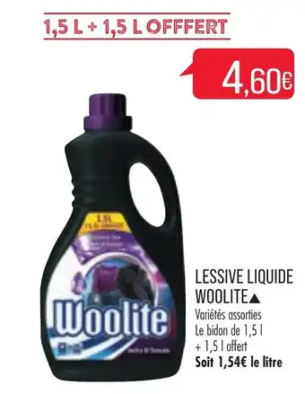 Match Lessive liquide woolite offre