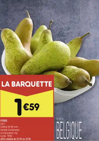 Leader Price Poire offre