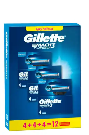 Carrefour Market GILLETTE Lames de rasoir Pack spécial offre