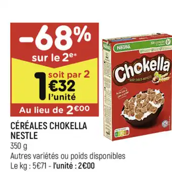 Leader Price Céréales chokella nestle offre