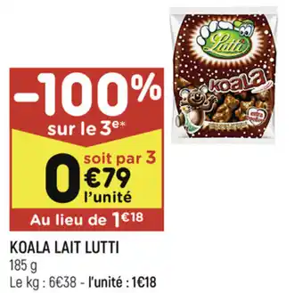 Leader Price Koala lait lutti offre