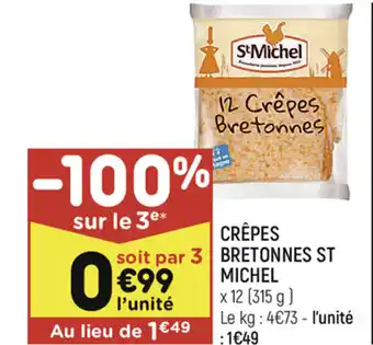 Crêpes bretonnes st michel