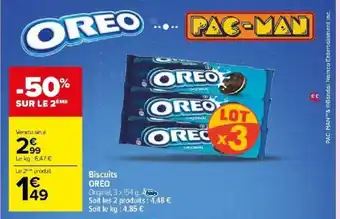 Carrefour Market Biscuits OREO offre