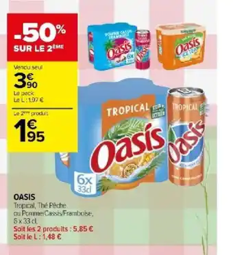 Carrefour Contact OASIS offre