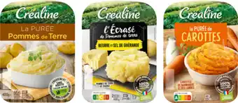 Carrefour CREALINE SUR TOUTES LES PURÉES ET LÉGUMES CUISINÉS offre