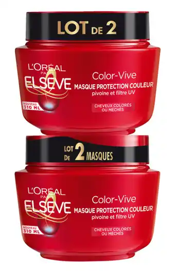 Carrefour ELSÈVE L'ORÉAL PARIS Masque offre