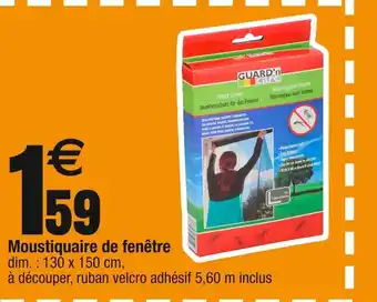 Cora x Carrefour Moustiquaire de fenêtre offre