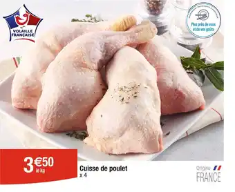 Cora x Carrefour Cuisse de poulet offre