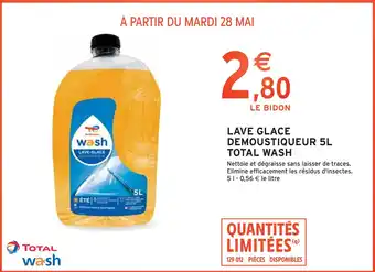 Intermarché TOTAL WASH LAVE GLACE DEMOUSTIQUEUR 5L offre