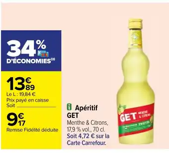 Carrefour Apéritif GET offre