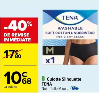 Carrefour i Culotte Silhouette TENA offre
