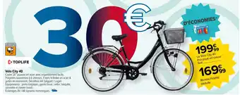 Carrefour Vélo City 40 offre