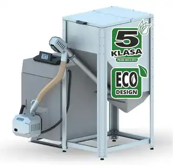 ChaudiÚre à pellets mini 10 kW avec réservoir à pellets