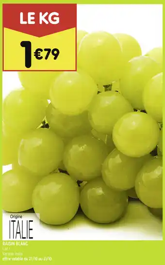 Leader Price Raisin Blanc offre