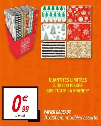 Netto Papier Cadeaux offre