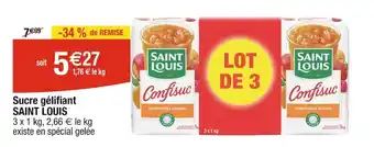 Cora x Carrefour Sucre gélifiant SAINT LOUIS offre