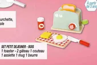 Netto Set Petit Dejeuner-Bois offre