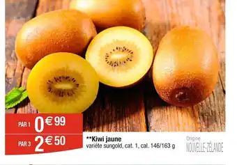 Cora x Carrefour **Kiwi jaune offre