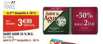 Cora SAINT AGUR 33 % M.G. offre