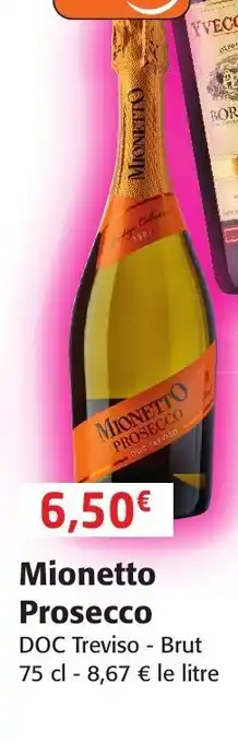 Colruyt Mionetto Prosecco offre