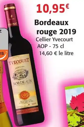 Colruyt Bordeaux Rouge 2019 offre