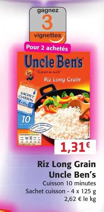 Colruyt Riz Long Grain Uncle Ben's offre