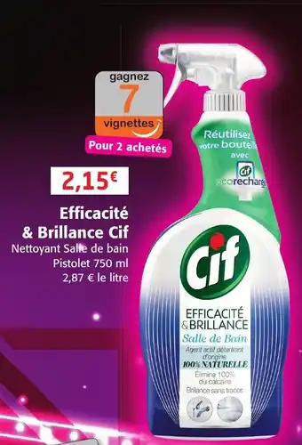 Efficacité & Brillance Cif