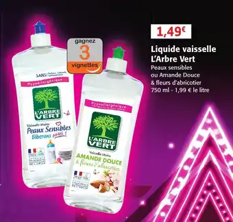 Colruyt Liquide Vaisselle L'Arbre Vert offre
