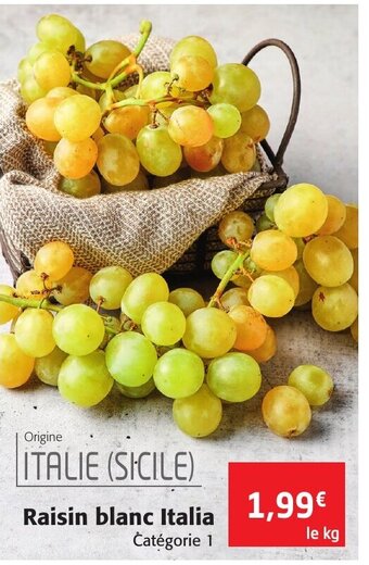 Colruyt Raisin Blanc Italia offre