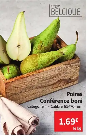 Poires Conférence Boni