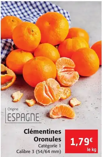 Clémentines Oronules
