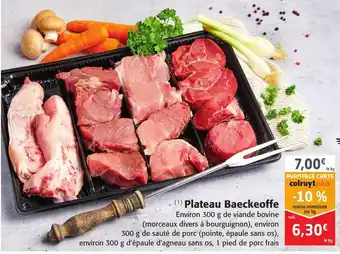 Colruyt Plateau Baeckeoffe offre