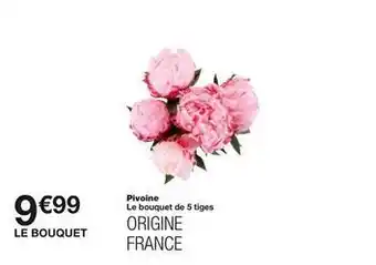 Monoprix Bouquet de fleurs offre