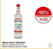 Monoprix Rhum offre