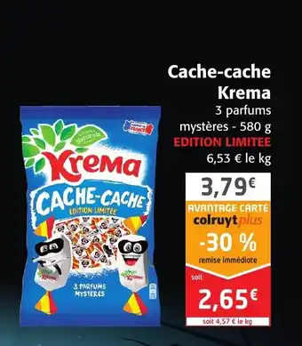 Colruyt Cache-Cache Krema offre