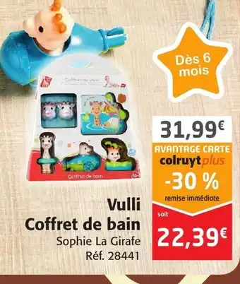 Colruyt Vulli Coffret de Bain offre