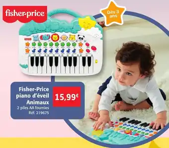 Fisher-Price Piano d'éveil Animaux