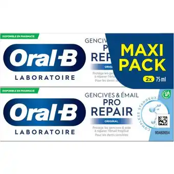 Auchan Dentifrice Oral B Pro Repair offre